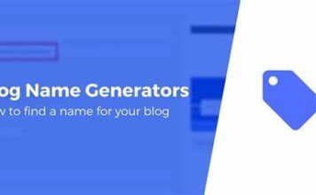 choosing the best blogging Name.