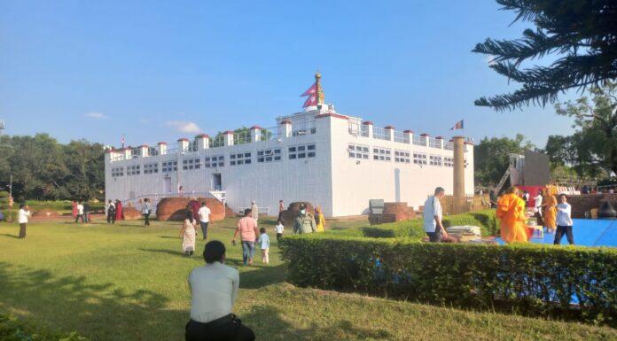 Tourist arrivals soar in Lumbini