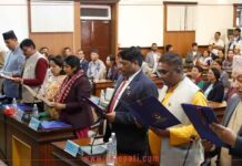 Chairpersons of all 10 parliamentary committees take oath