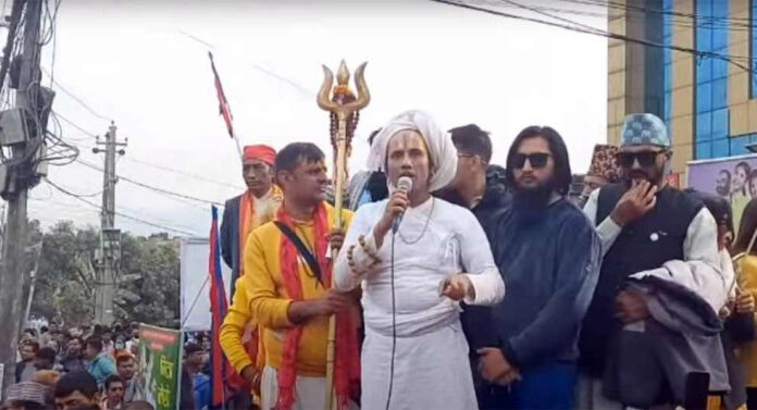 Acharya Srinivas arrested from Gaushala