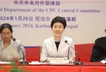 In Pictures: Chinese Vice Minister engages in diplomatic talks with Nepali political leaders