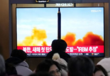 North Korea launches missile that can reach distant US bases