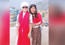 Women conserving Hudke dance in Karnali